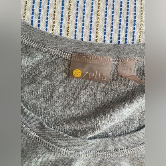 Zella Dress Women Gray Sz Large Sleeveless Studio Lite  Active Sweatshirt - Picture 6 of 13